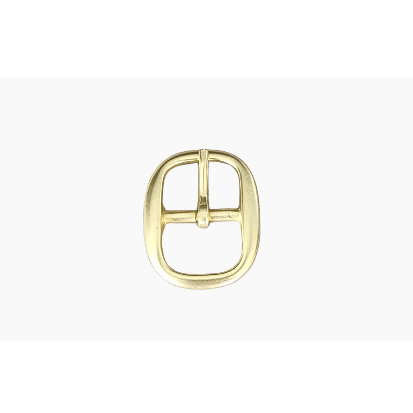 23mm | Brushed Gold Oval - BeltUpOnline