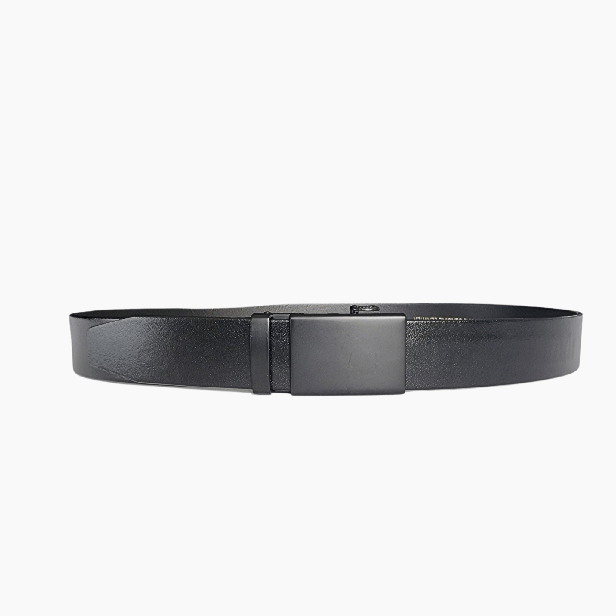 35mm | Black Ratchet Belt | Black Full Face Buckle - BeltUp Leather Co.