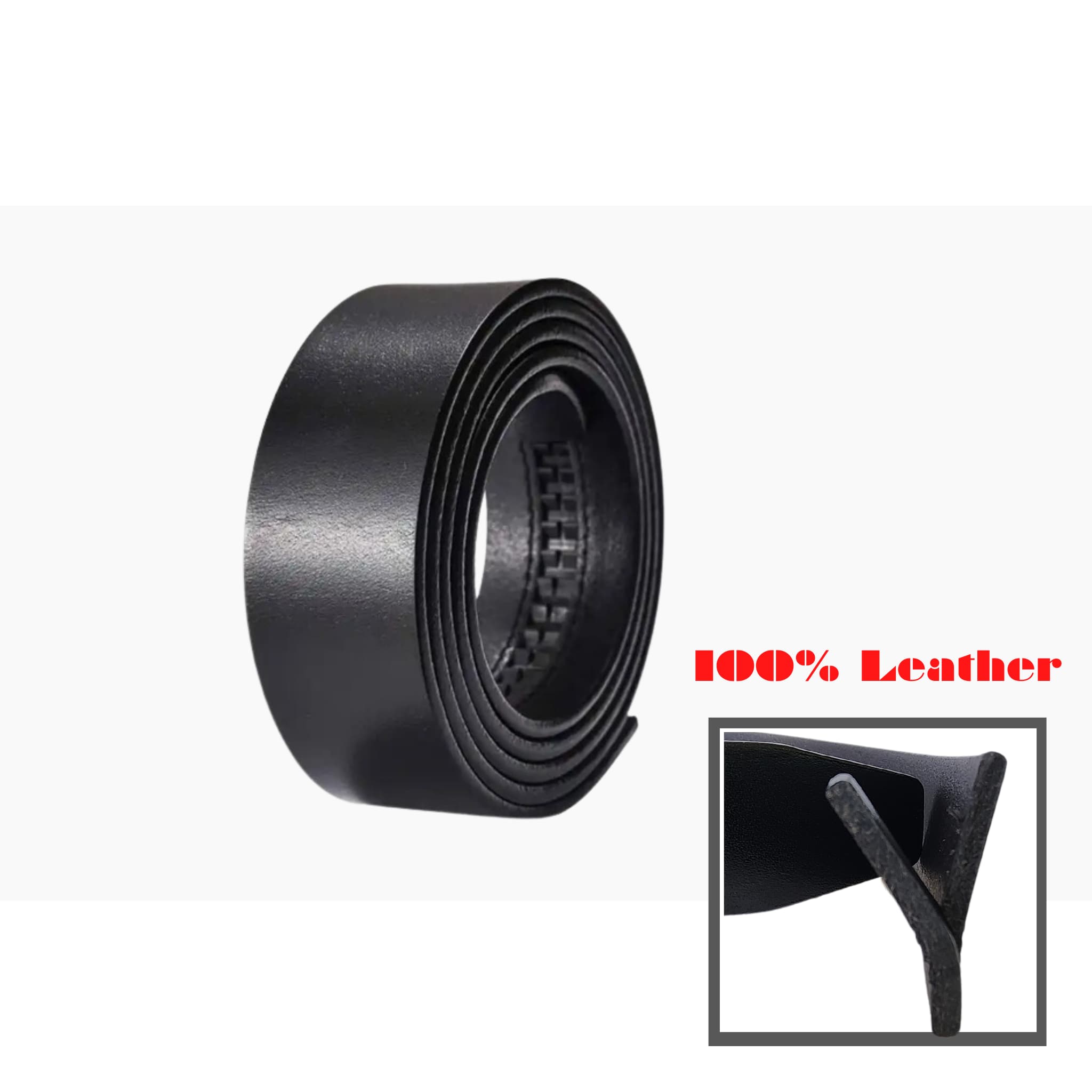 35mm | Top Grain | Replacement Strap Only - BeltUp Leather Co.