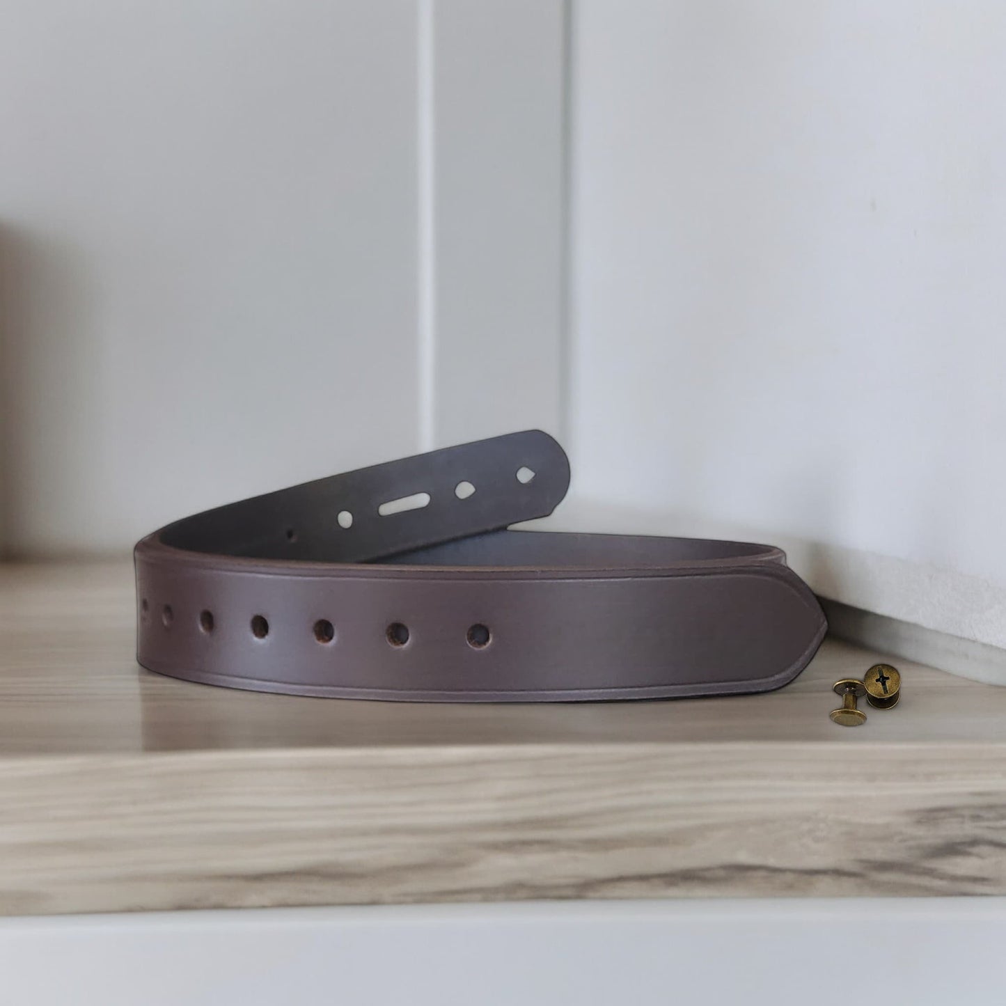38mm | Brown Creased | Strap Only - BeltUpOnline