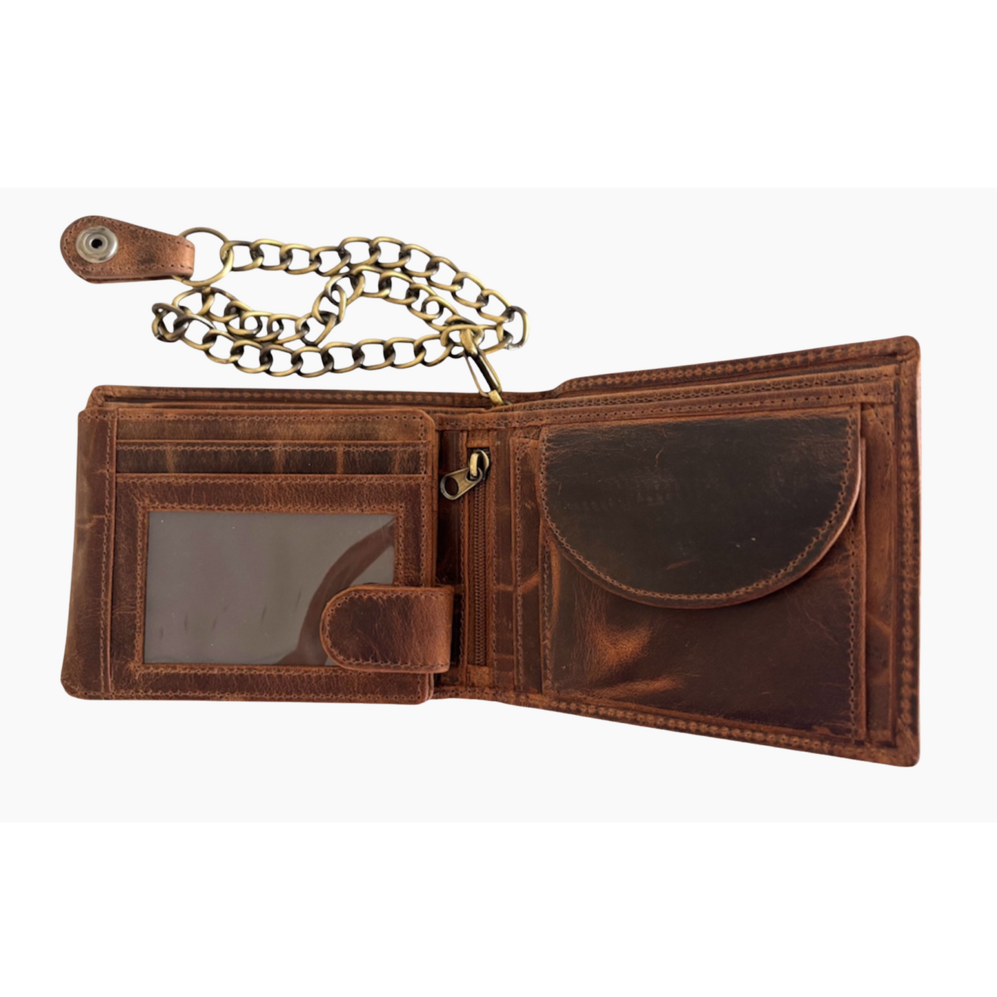 Brown | Chain Wallet