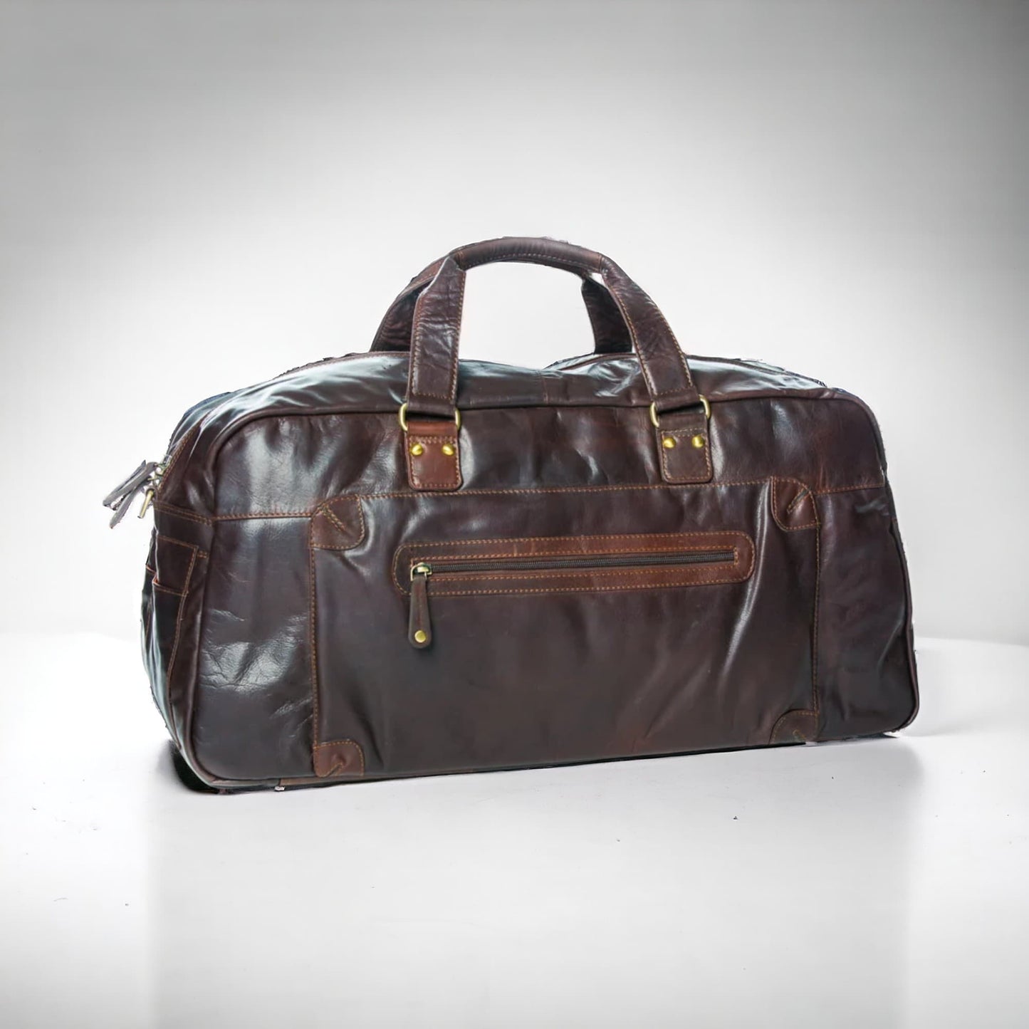 Duffle | Brown | Travel Bag - BeltUpOnline
