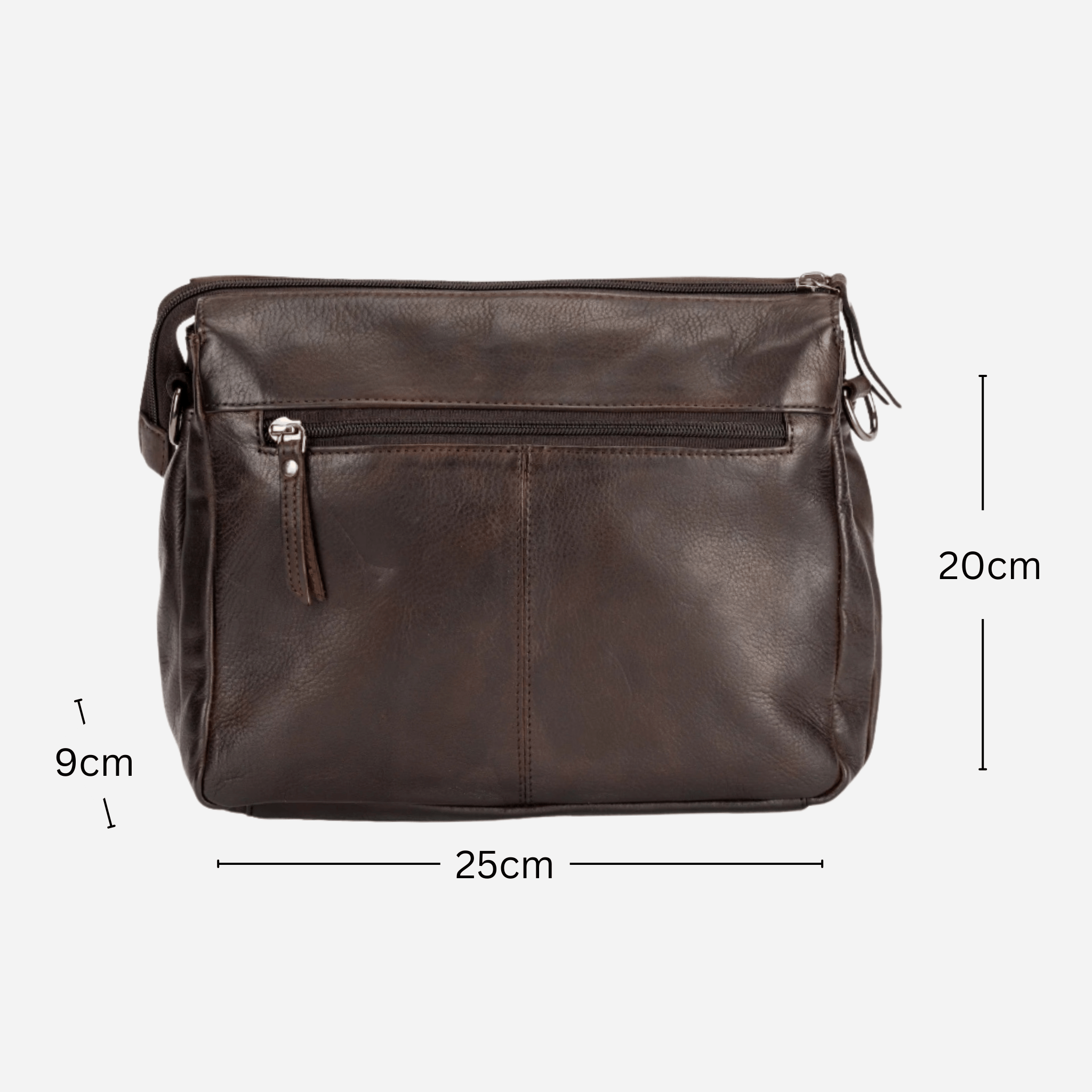 Crossbody | Brown | June - BeltUp Leather Co.