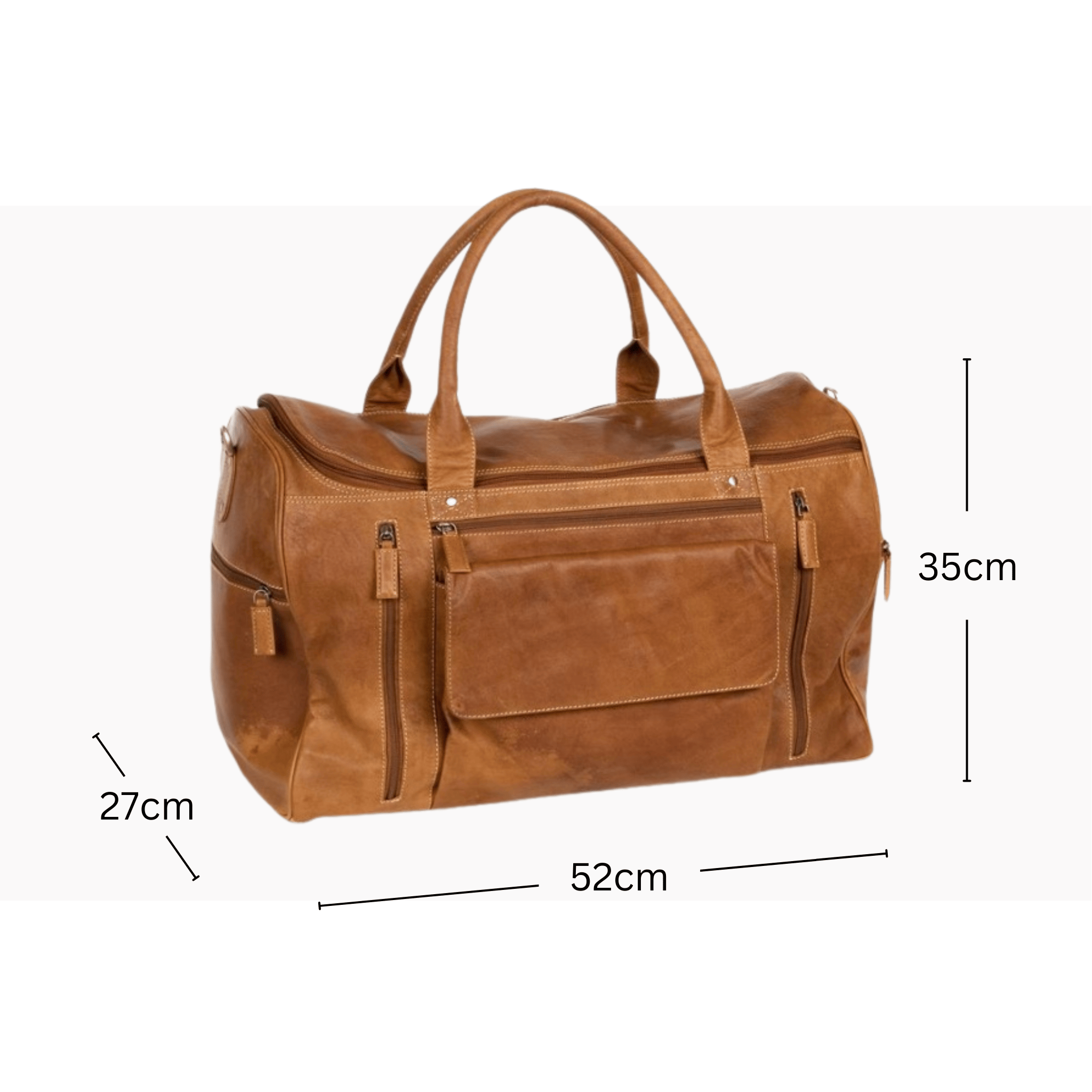 Duffle | Rugged Hide | Lone Ranger - BeltUp Leather Co.