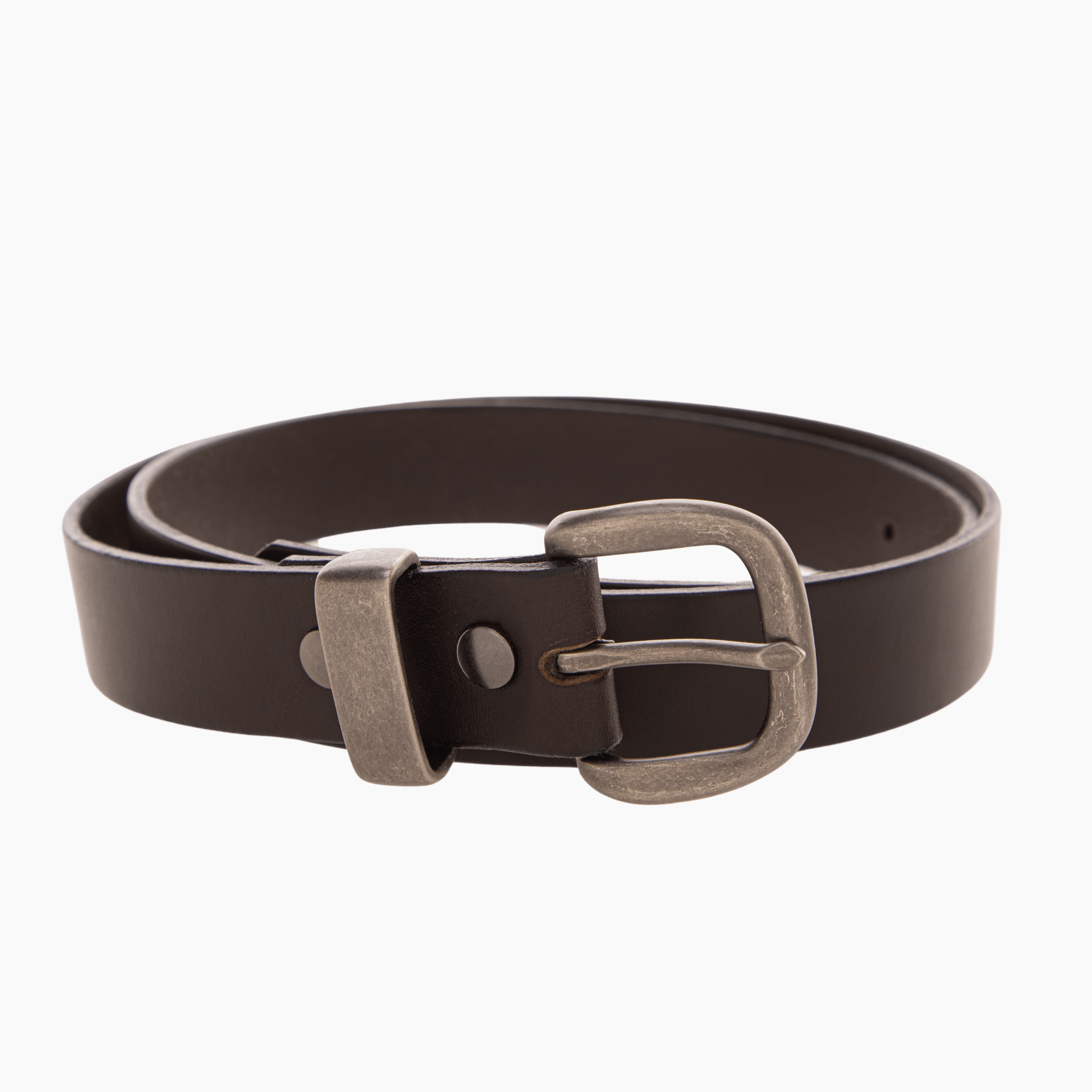 32mm | Brown Leather Belt | Metal Keeper | BeltUp - BeltUp Leather Co.