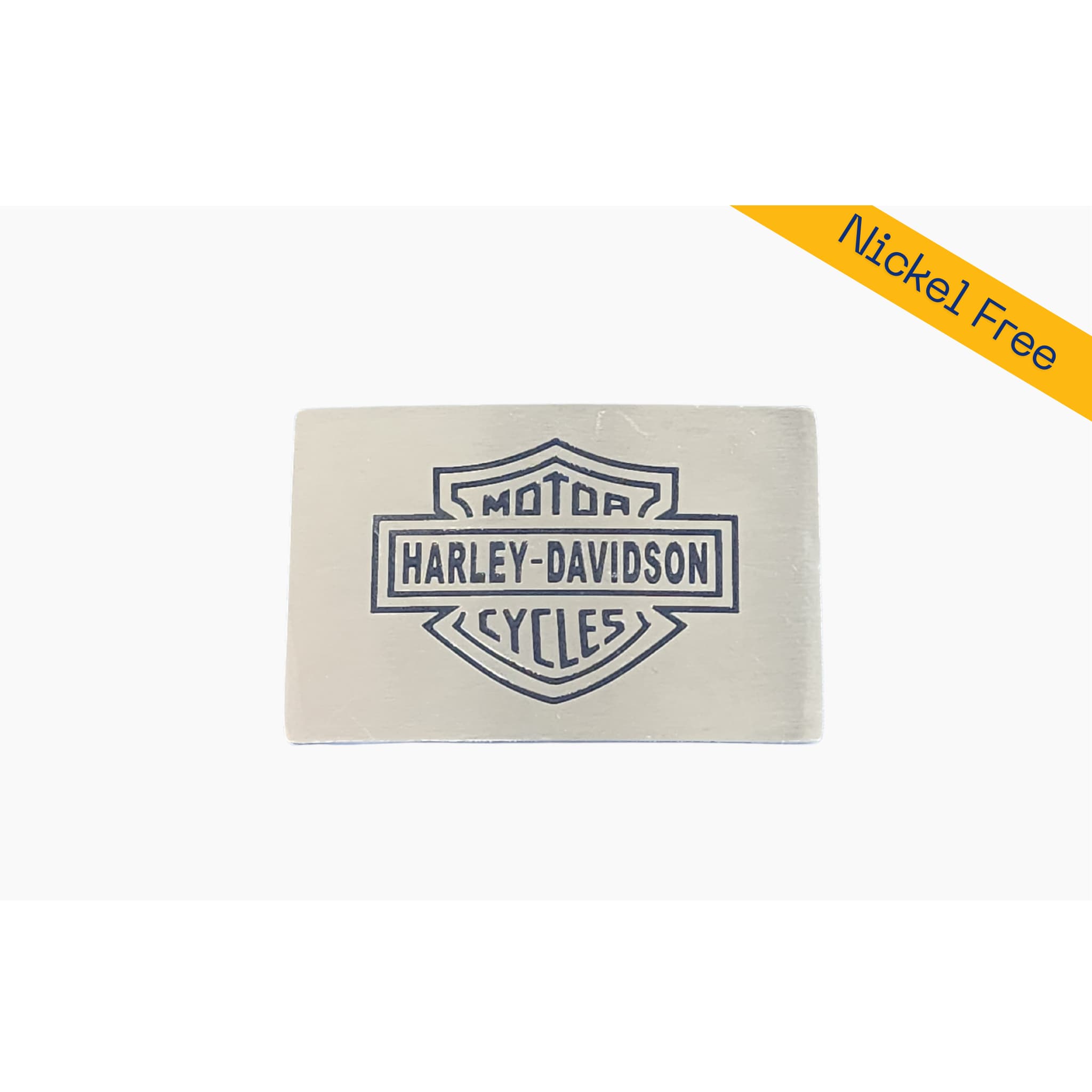 38mm | Silver Harley - BeltUp Leather Co.