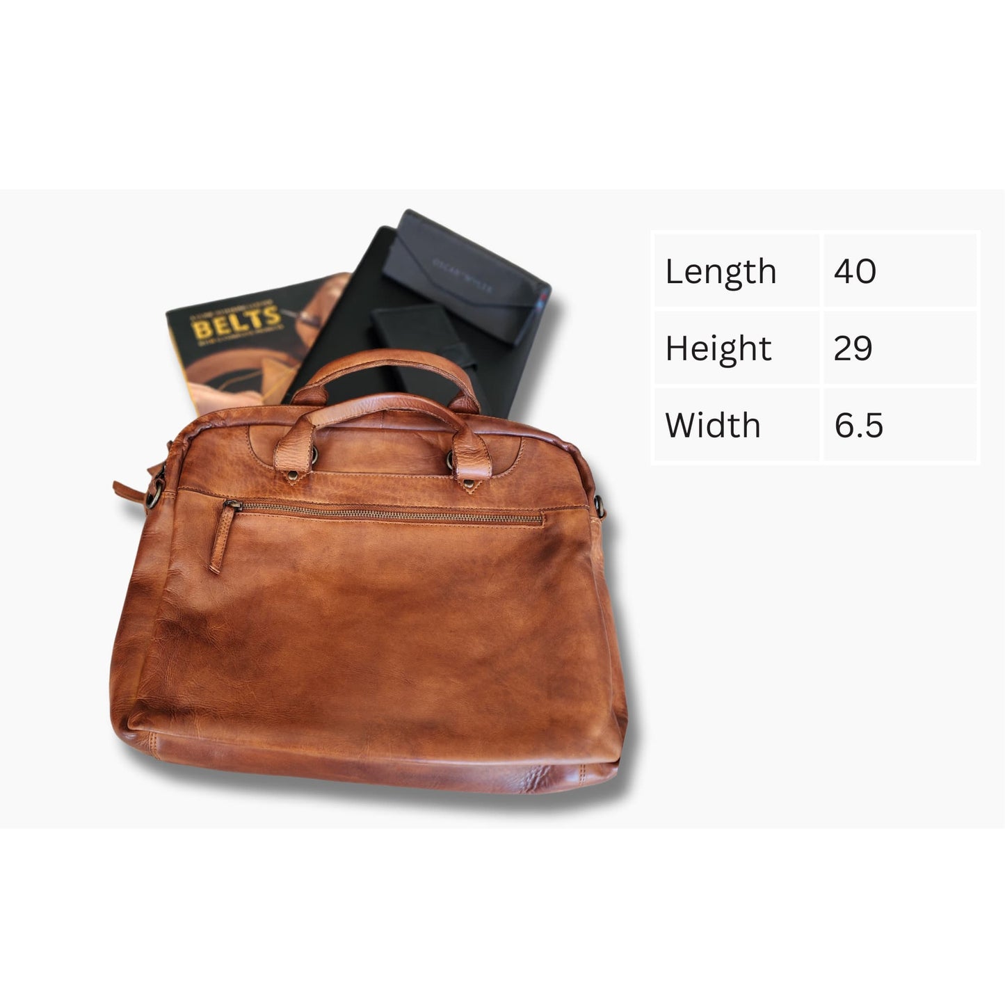 Laptop Bag | Cognac | Henry