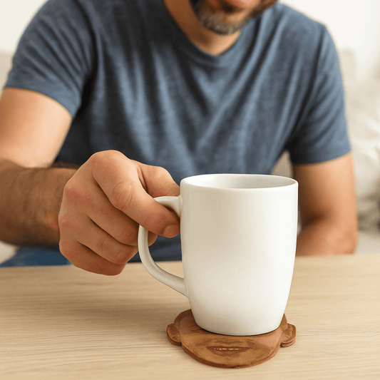 Leather Coaster | Personalised