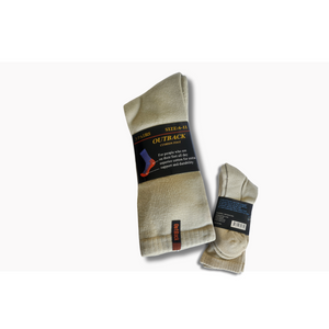 3 x Outback Socks - Fawn - BeltUpOnline