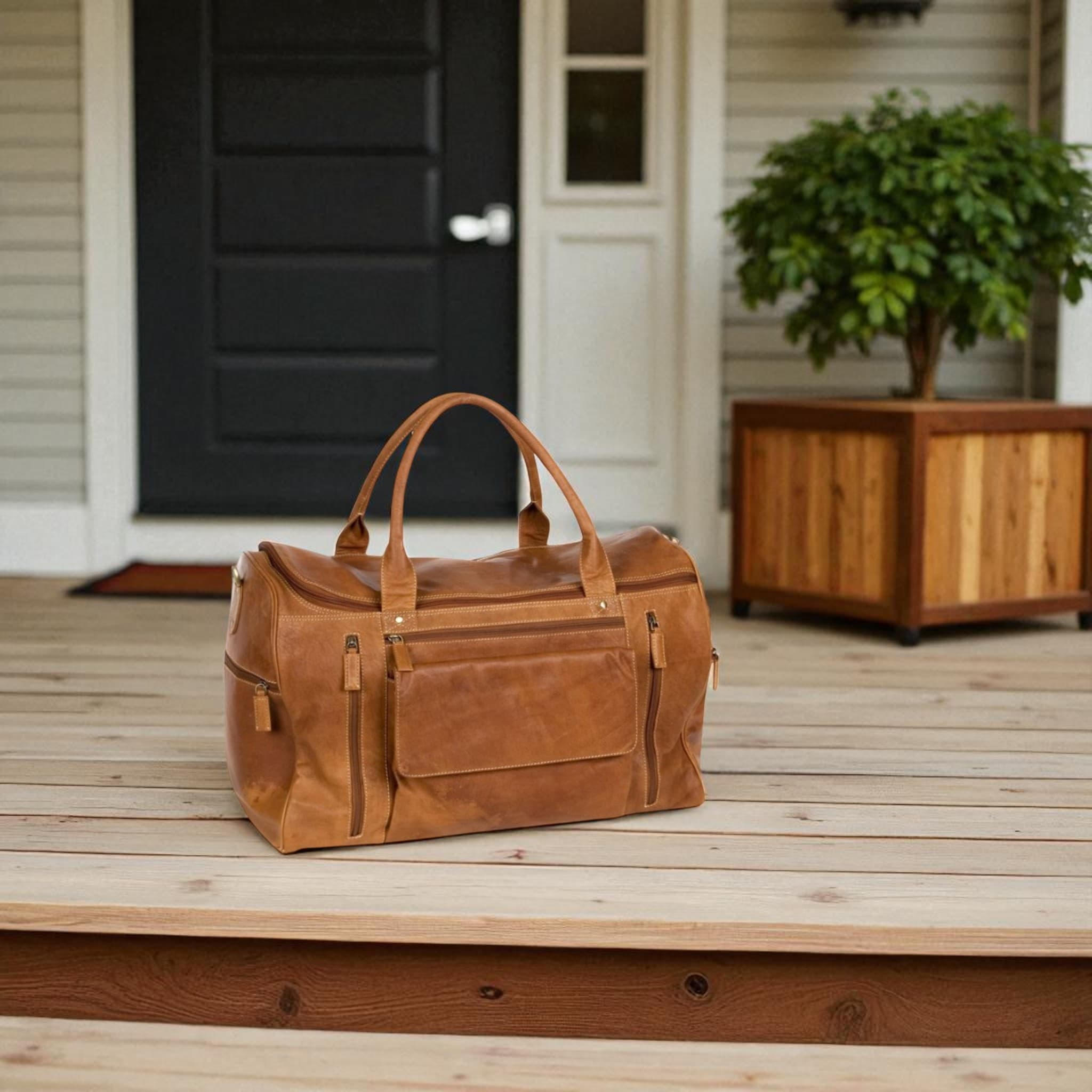 Duffle | Rugged Hide | Lone Ranger - BeltUp Leather Co.