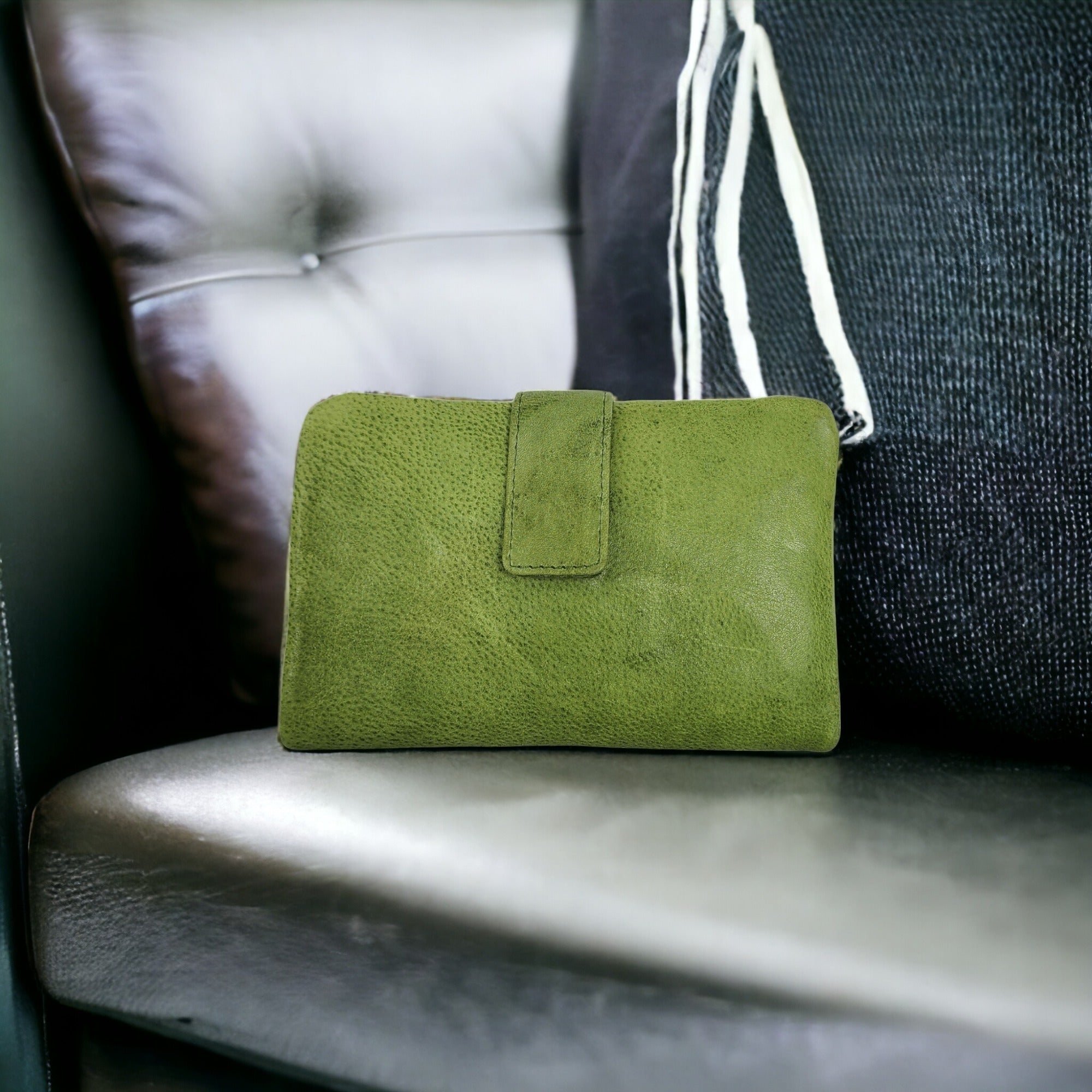 Green | Coin Purse | Marion - BeltUp Leather Co.
