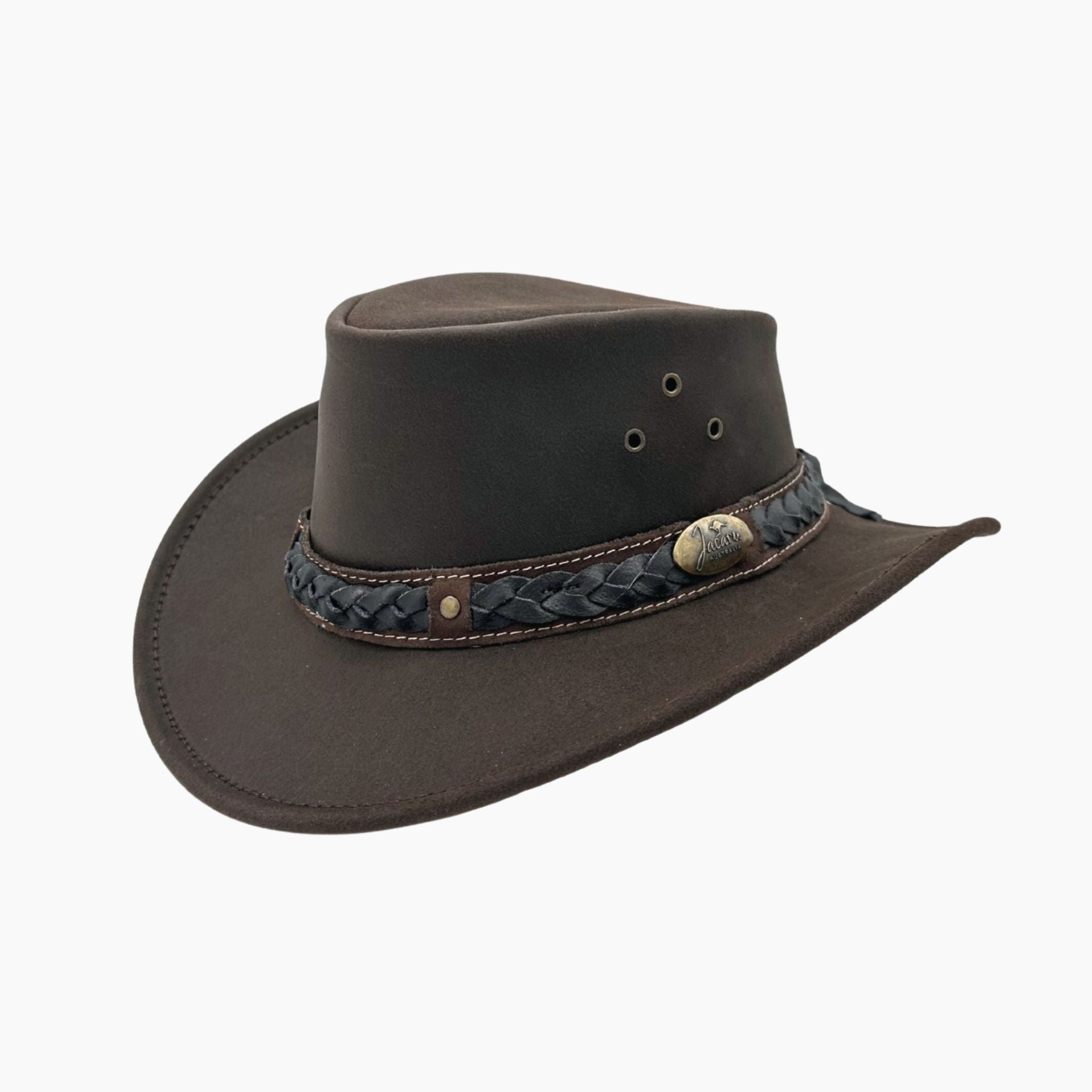 Jacaru Bush Tucker Hat with iconic plaited head band- BeltUp Leather Co.