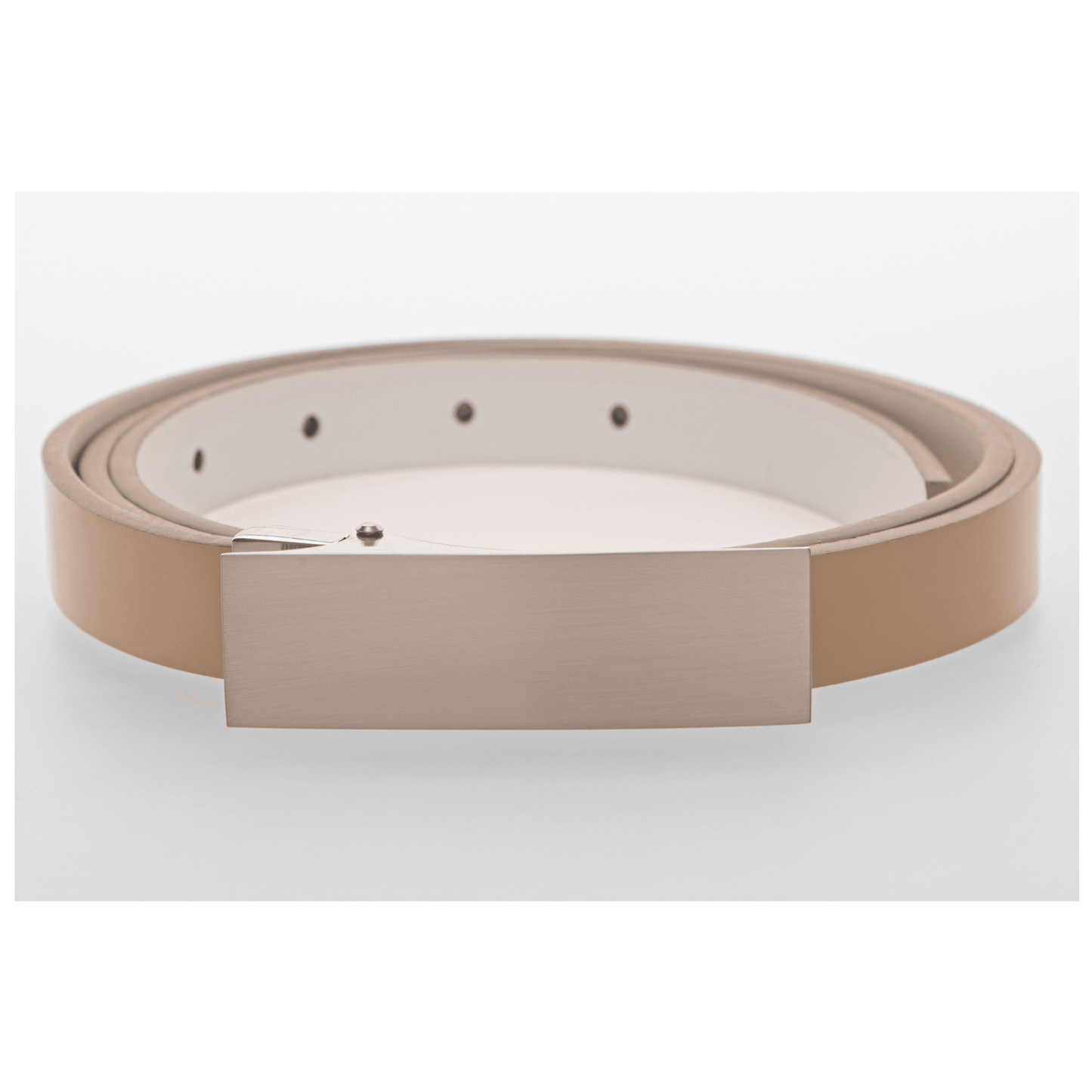 15mm | Cream/White | Reversible Belt - BeltUp Leather Co.